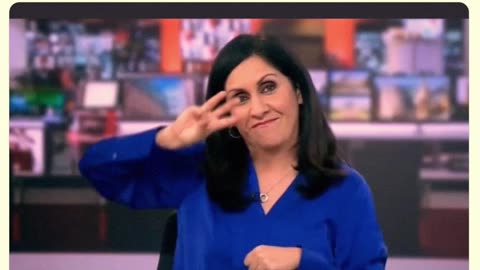 BBC newscaster finger video viral #bbc #bbcnews #newscaster #viralvideo #trendingnews #news #female