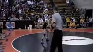 Tyler Grask (#2 2A) vs Cody Caldwell (#2 3A) Prairie Classic wrestling 2008