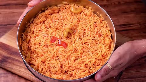 1 Minute Tomato Rice with Instant Premix Paste