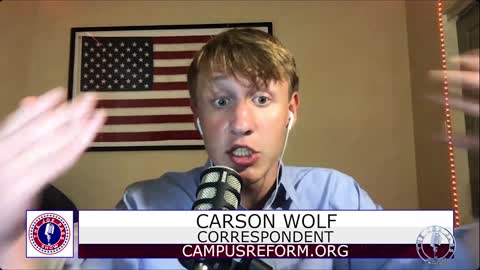 Campus Reform's Carson Wolf Comes on to Discuss Extra-Credit Masking, Woke Politics, and More!