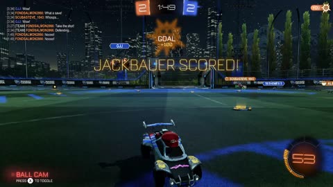 Rocket League gameplay!