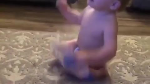 funny baby video enjoy