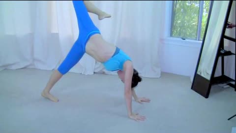 AK1 Full Yoga Class Splits Arm Balance Advanced Intermediate