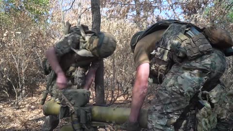 A Russian ATGM destroyed an Armed Forces of Ukraine (AFU) tank in the Zaporozhye region