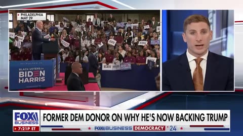 Former Democrat donor shares why he's now backing Trump: They got 'hijacked'