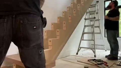 How To Build A Staircase!!