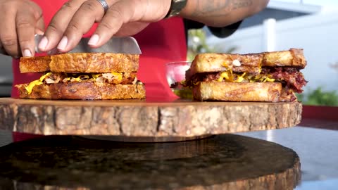 The Best Grilled Sandwich Ever!!! | Blaze Griddle