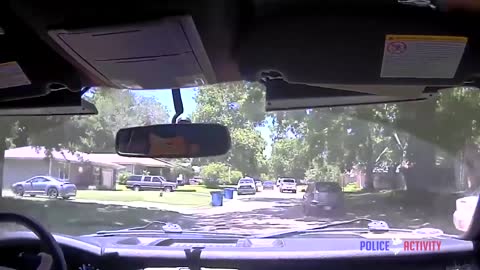 Police Dashcam Shows Oklahoma Officer Chasing Reckless Driver