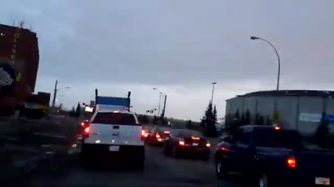 Time Lapse driving through Edmonton on Galaxy Nexus