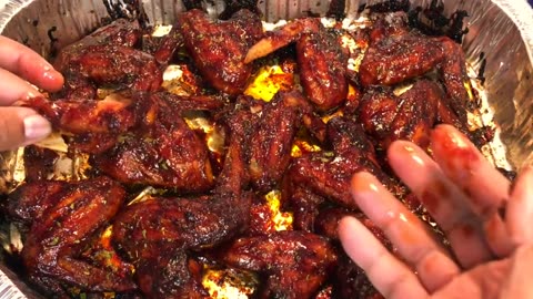 oven baked chicken wings recipe.