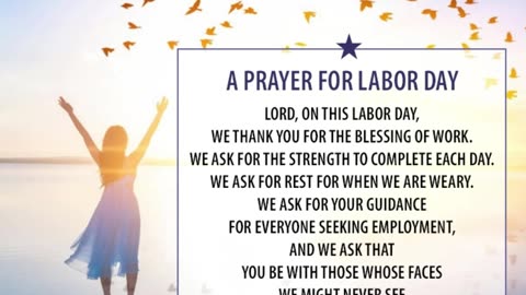 Labor Day, we pray for financial blessings, joy, peace, and prosperity. #youtubeshorts #love #God