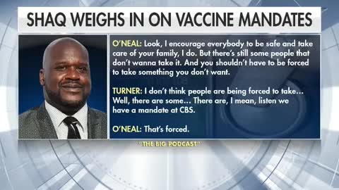 The great Shaq comes out against vaccine mandates