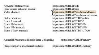 Exam LTAM exercise for October 9, 2021