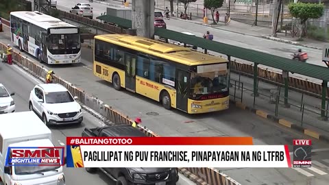 Paglilipat ng PUV franchies, pinapayagan na ng LTFRB