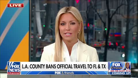 Los Angeles County officials vote to ban official travel to Florida, Texas