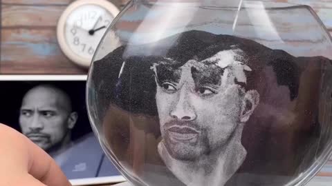 Artist Turns Sand into Rock