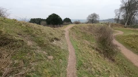 Drone tour of an ironage fort