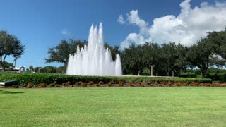 Pelican marsh fountain