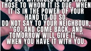 ‘You shall love your neighbor as yourself.’ MATTHEW 22:39