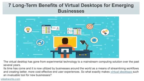 7 Long Term Benefits of Virtual Desktops for Emerging Businesses