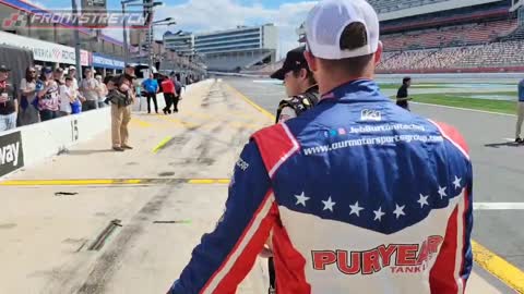 Who The F You Think You Are- Dude - Jeb Burton Not Happy With Noah Gragson at Charlotte