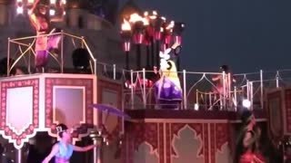 Minnie Mouse Summoner On Stage Cartoon