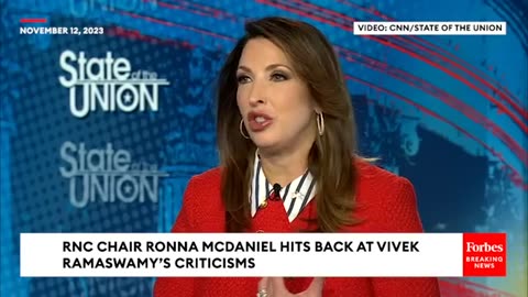 'You Know, He's At 4%': Ronna McDaniel Hits Back At Vivek Ramaswamy