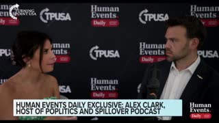 Alex Clark tells Jack Posobiec "It is completely nonpartisan to say hey, birth control is poison for women."