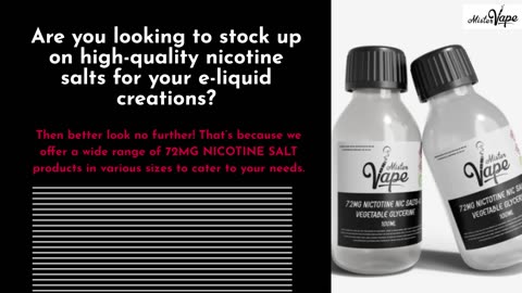 72MG NICOTINE SALT