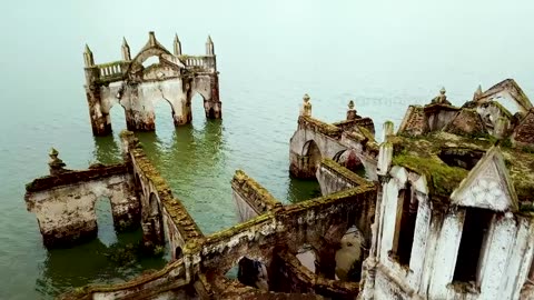 Shettihalli #church | Submerged | First #drone Shots