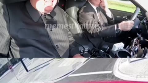 🤣 Putin & Kim Jong-un driving like maniacs 😂