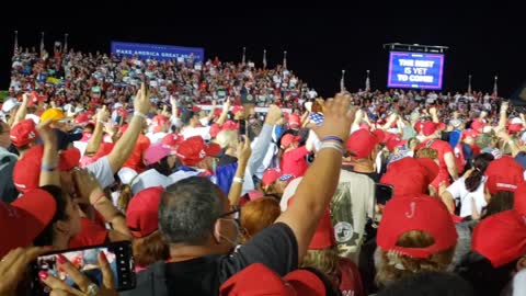 USA! USA! USA! Miami Trump Rally!