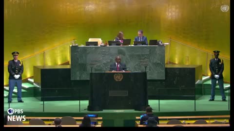 South Africa addresses UNGA