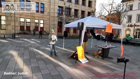 "Mensch sein" 6.3.21 auf dem Kornmarkt in Bad Kreuznach