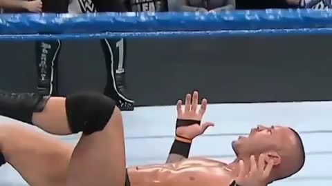 WWE funny moments AJ styles vs Randy Orton