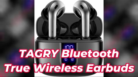 About the TAGRY Bluetooth Wireless Headphones Earbuds (short)