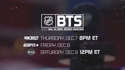 NHL BTS: Global Series Sweden