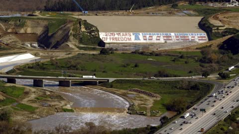 Prado Dam Mural Corona