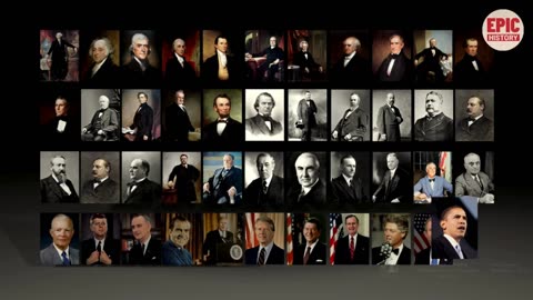 American Presidents: Complete Timeline - 44 Presidents in 3 Minutes