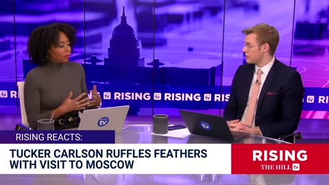 SPOTTED: Tucker in MOSCOW Prepping forSuspected Intv with Putin, Establishment Calls Him a TRAITOR