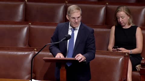 Jim Jordan Castigates Chuck Schumer On House Floor