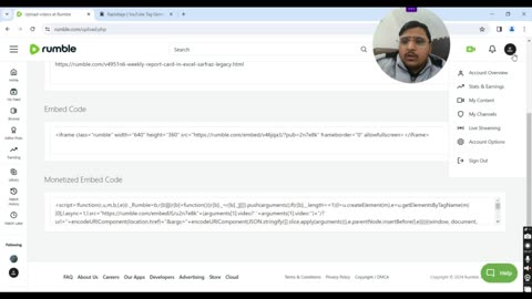 How To Create Rumble Account & Upload Video | Sarfraz Legacy - Part-4