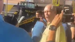 Ciro Gomes na Agrishow é agressivo e mostra despreparo emocional extremo #cirogomes #agrishow vaiado