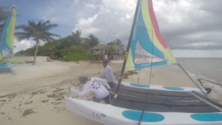 mini catamaran in mexico