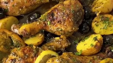 Chicken and potatoes ki dinner recipe