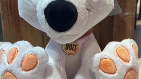 Disney Parks Bolt the Dog Big Feet Plush Doll #shorts