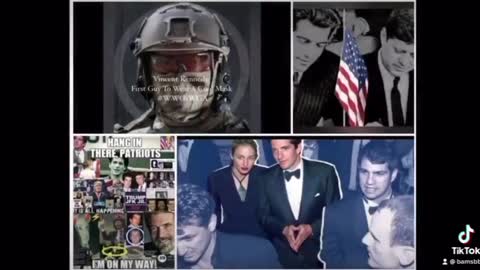 MANY FACES OF JOHN JOHN MASTER Q = JFK jr