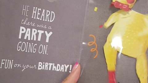 A birthday card idea