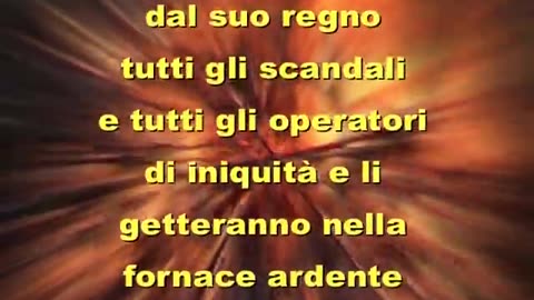 ALCUNE FRASI DETTE DA GESÙ SULL'INFERNO COME SCRITTE NEI VANGELI DELLA SACRA BIBBIA NEL NUOVO TESTAMENTO disse GESù:"al momento della mietitura dirò ai mietitori:Cogliete prima la zizzania e legatela in fastelli per bruciarla"