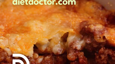 1-Min Recipe • Keto tex-mex casserole by diet Doctor